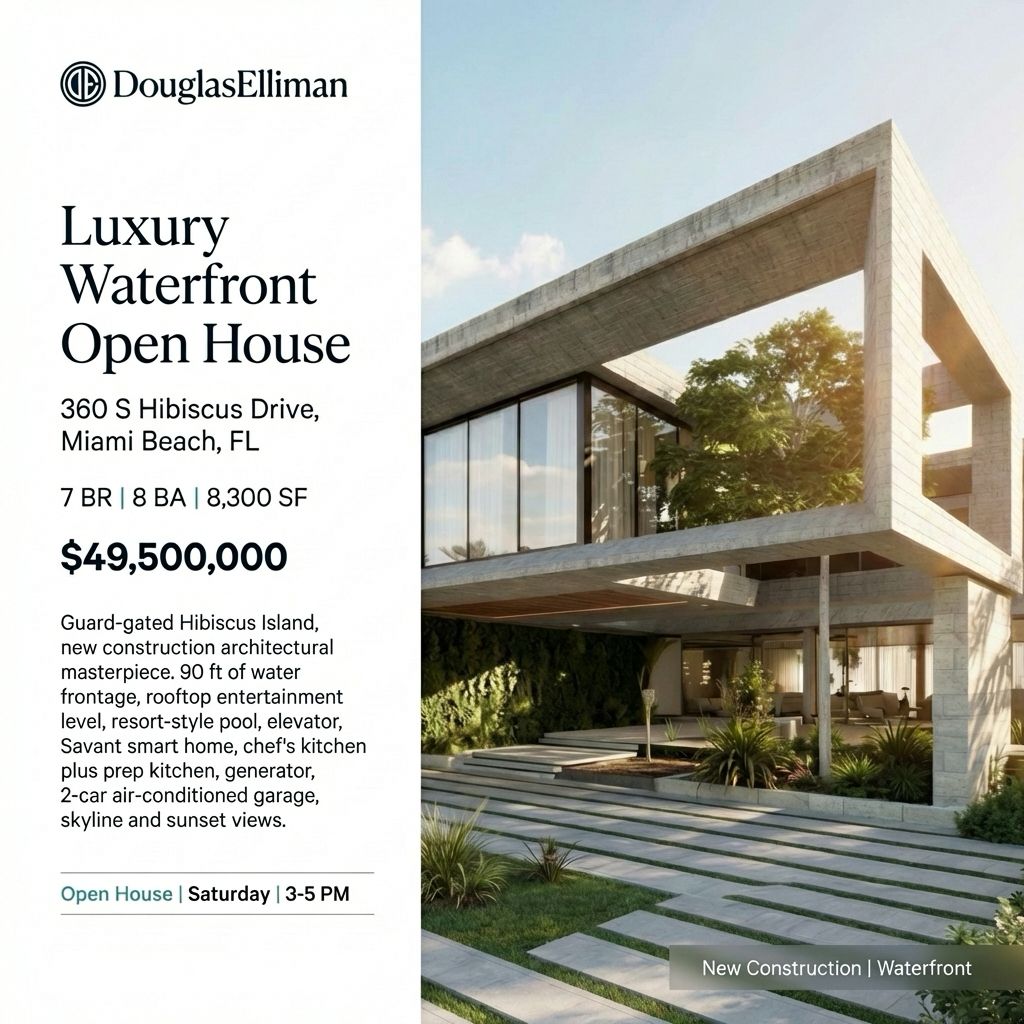 Luxury Waterfront Open House